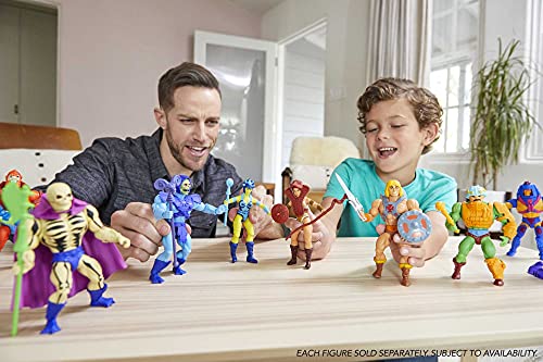 Masters of the Universe Origins Beast Man, figura de acción para niños y niñas +6 años (Mattel GNN92)