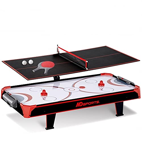 Mesa multijuego 2 en 1 Tenis de Mesa + Air Hockey