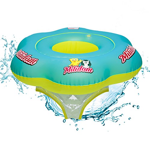 Milidom® Flotador para bañera de bebé, asiento para niños pequeños, de 6 meses a 3 años
