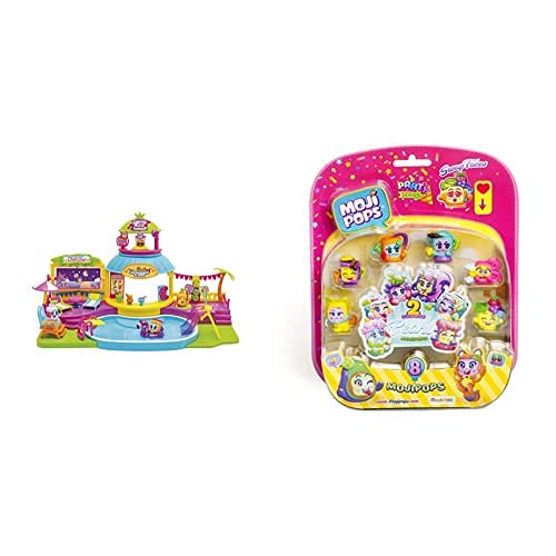 MojiPops - Pool Party con 2 Exclusivas Figuras Y Variedad De Accesorios, Color/Modelo Surtido+ Party - Blister 8 Figuras ( 2 Figuras Perla)