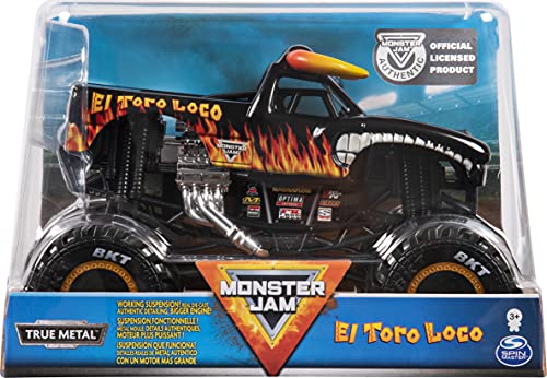 Monster Jam - Camión 6056054 MNJ VHC, 1 a 24 CC, El Toro Loco, C2 UPCX GML