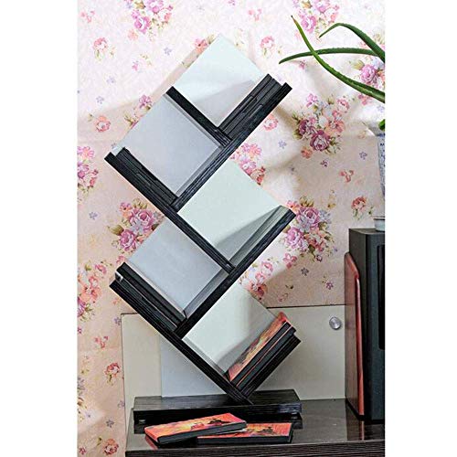 NBVCX Furniture Decoration Shelves Desktop CD Shelf Wooden Storage TV Cabinet Decoration DVD Holder Organizer Shelves For CDs Records 3colors (Color : A Size : 11.22 * 6.69 * 25.98in)