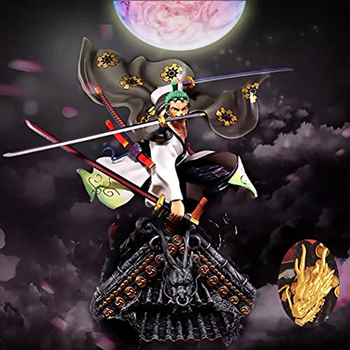 One Piece Zoro on The Roof Action Figure Anime Collection Model