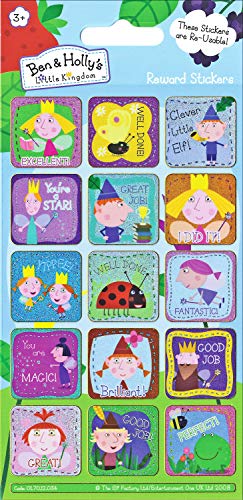 Paper Projects 01.70.12.034 - Pegatinas de recompensa de Ben y Holly (19,5 x 9,5 cm) , color/modelo surtido