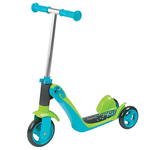 Patinete reversible 2en1 azul (Smoby 750605)
