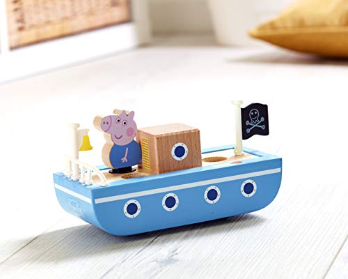 Peppa Pig Barco de Madera