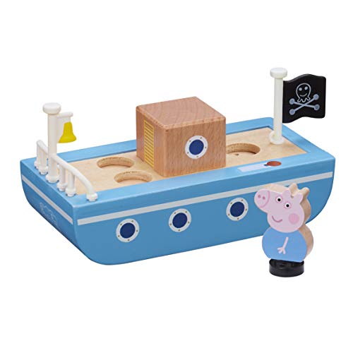 Peppa Pig Barco de Madera