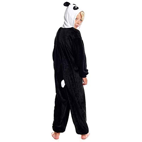 Pijamas Enteros de Animales Niñas y Niños Unisex【Tallas Infantiles 3 a 12 años】 Disfraz Oso Panda Mono Enterizo Carnaval Fiestas【Talla 3-4 años】
