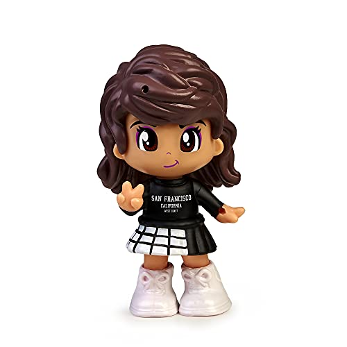 Pinypon - El Mundo de Clodett, Pack 4 figuras, personajes de los videos: Janette, Catalina, Hortensia y Clodett, juguete para crear las historias de los videos del canal de YouTube, FAMOSA (700016941)