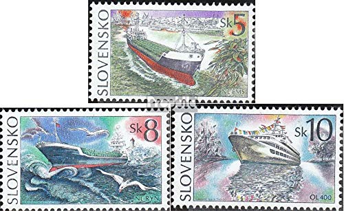Prophila Collection Eslovaquia 213-215 (Completa.edición.) 1994 de Barcos (Sellos para los coleccionistas) Marinero