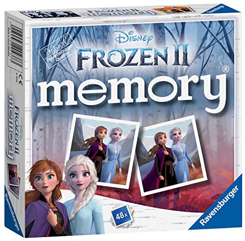 Ravensburger Disney Frozen 2 Mini memoria para niños a partir de 3 años clásico a juego de pares, color, 0 (20437) , color/modelo surtido