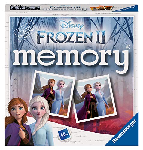 Ravensburger Disney Frozen 2 Mini memoria para niños a partir de 3 años clásico a juego de pares, color, 0 (20437) , color/modelo surtido