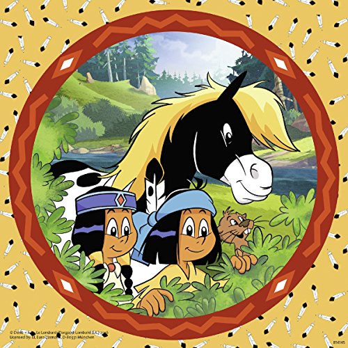 Ravensburger Puzzle Infantil Yakari, el Valiente Indio, Color Blanco (80007)