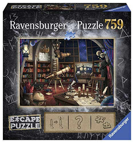 Ravensburger Puzzle, Puzzle Escape the Puzzle, El Observatorio, 759 Piezas, Puzzle Adultos, Edad Recomendada 12+, Rompecabeza Adultos de Calidad