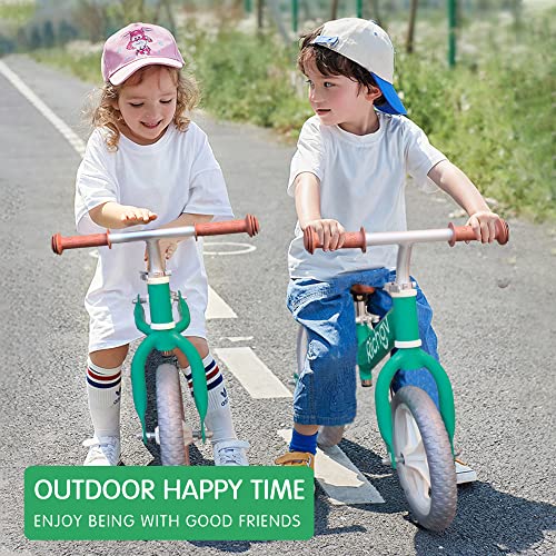 Richgv Bicicleta para niños sin Pedales Bicicleta de Equilibrio Ultraligera Equilibrio de Ejercicio para bebés pequeños con Manillar y sillín Ajustables para niños de 2 a 5 años Regalo