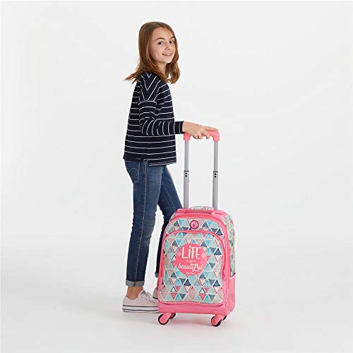 Roll Road Life Mochila 4 ruedas Multicolor 32x44x21 cms Poliéster 29.57L