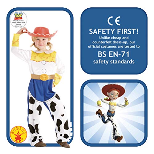 Rubbie's 'Toy Story' - Disfraz de Jessie, talla L (7-8 años)