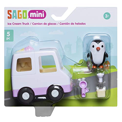 SAGO mini Neville's Ice Cream Truck-Camión de Helados, Multicolor (Spin Master 6047042)