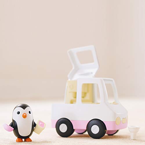 SAGO mini Neville's Ice Cream Truck-Camión de Helados, Multicolor (Spin Master 6047042)