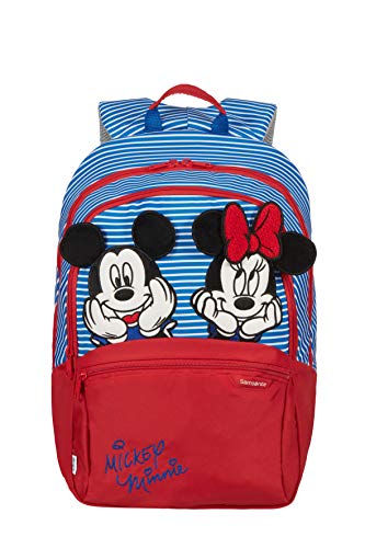 Samsonite Disney Ultimate 2.0 - Mochila Infantil S, 28.5 cm, 7 L, Multicolor (Minnie/Mickey Stripes)