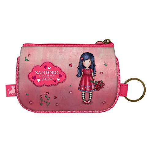 Santoro-M603A Accesorio de Viaje-Billetera, Color Rosa, 124x85x10 mm (SAFTA M603A)