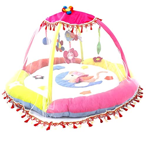 SM SunniMix Alfombrilla de Juego para Bebés Actividad de Gateo Alfombrilla de Gimnasia Alfombrilla de Escalada para Bebés Juego Juguetes Educativos - Rojo, Individual