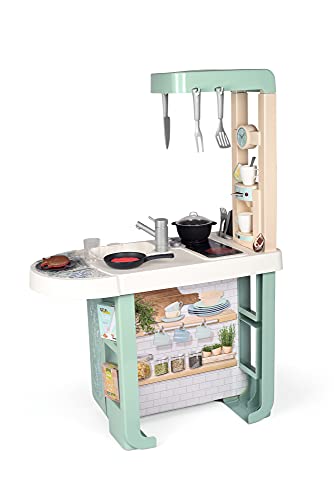 Smoby- Cocina Cherry con 25 accesorios, Multicolor (310911)