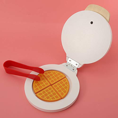 SOONHUA Juego de máquina de café de madera con accesorios (máquina de panquequequeque)