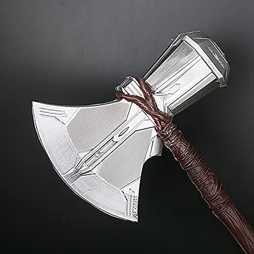 SPOTOR SuperhéRoe Thunder Hammer Toy 69cm Thor's Axe Collectors Cosplay Prop Fancy Weapon PU Foam El Martillo de Thor Accesorios Avengers Stormbreaker Thor Axe
