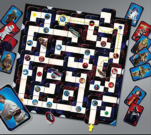 Star Wars - Laberinto, Juego de Mesa (Ravensburger 26666 1)