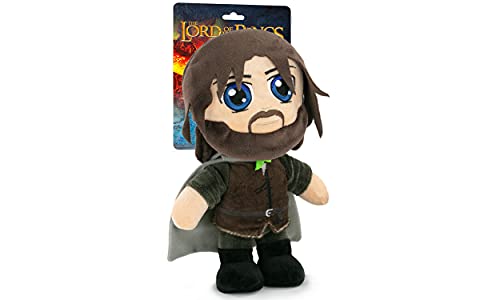 The Lord of The Rings - Peluches El Señor de los Anillos 28cm Aragorn Frodo Gandalf Gollum Legolas Edición Coleccionista - Calidad Super Soft (Sin Caja Presentación, Aragorn)