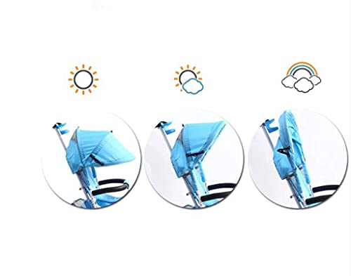 Triciclo para bebés Triciclo Cochecitos plegable Carrito para bebés Bic para niños de 1 a 6 años Bicicleta para bebés / Bicicleta para bebés Carrito para niños con carrito para niños （Azul） s para