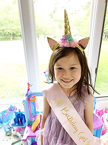 Unidades de Diademas de Unicornio,Diadema de Unicornio de Plástico,Unicorn Headbands,Diademas de Plástico para Niñas,Diadema de Unicornio,Diademas de Plástico,para Cumpleaños,Halloween,Navidad (C)