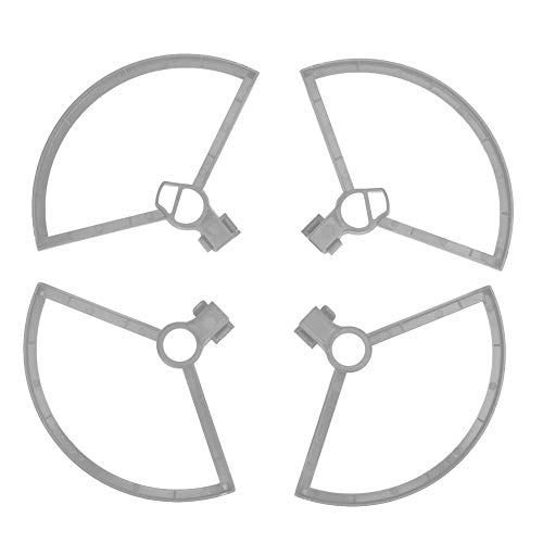 Vbest life 4 Piezas Drone Propeller Protector, Propeller Guard Blade Protection Ring RC Drone Accesorio Fit para dji Mavic Mini RC Drone(Gris)