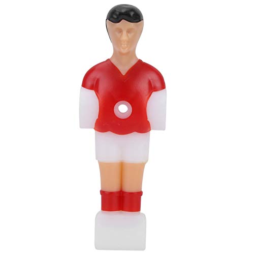 Venta Loca Jugador de fútbol de Mesa, Ligero 105 * 36,5 * 4 mm Juego de Jugador de futbolín, 12,7 mm de diámetro de Agujero 2 Colores de Ocio para niños de Juego de fútbol de Mesa
