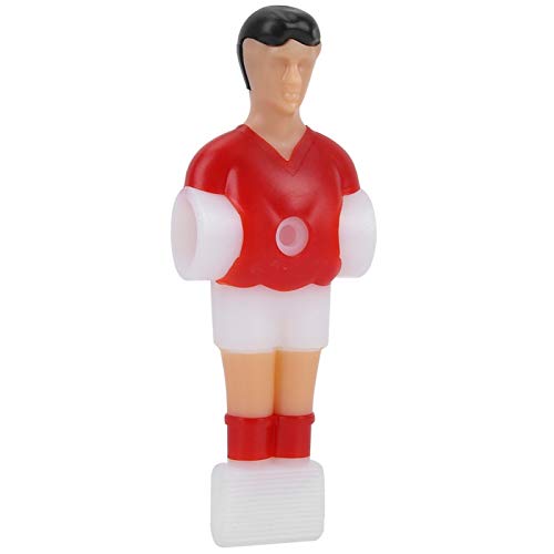 Venta Loca Jugador de fútbol de Mesa, Ligero 105 * 36,5 * 4 mm Juego de Jugador de futbolín, 12,7 mm de diámetro de Agujero 2 Colores de Ocio para niños de Juego de fútbol de Mesa