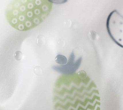 Visyaa Babs de Manga Larga de Manga Baberos a Prueba de Agua Lavables con Manga de Pintura Delantal