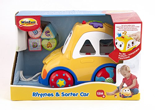 WinFun - Arrastre Coche Con Encajables (CPA Toy Group 0659)