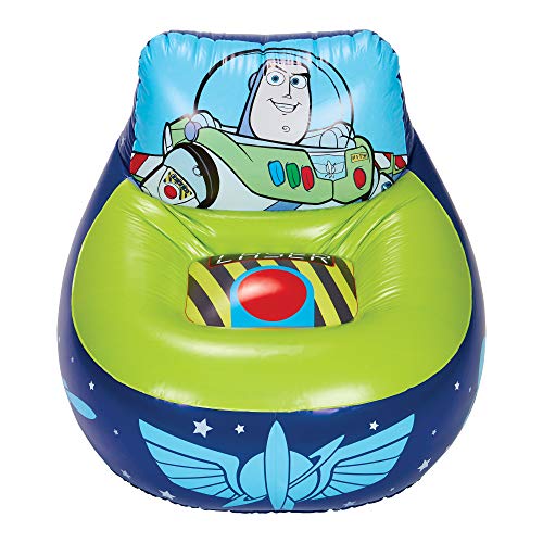 Worlds Apart Toy Story 4-Sillón de juguete hinchable infantil, color blue/green, One size (288TOY)