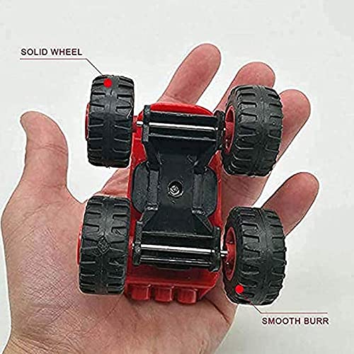 XBR 6 Piezas de Juguetes Monster Machine, Monster Cars, Dibujos Animados Seis Tipos de Llamas y Robot Monsters Bigfoot Off-Road Monster Car Niños Die-Casting Toy Machine Gift