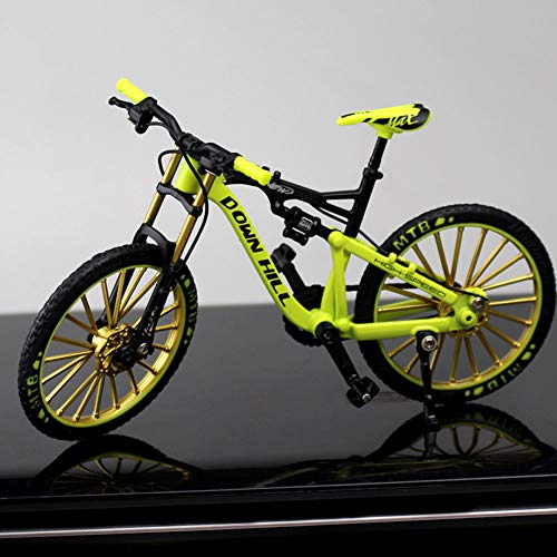 XHXseller Bicicleta vintage para niños, en miniatura, modelo de bicicleta de montaña, para niños y niñas, fácil de montar, regalos creativos de cumpleaños de Navidad
