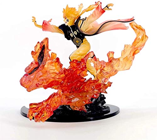 YUSHIJIA Regalos De Juguete Modelo De Personaje De Handmade Naruto Kyubi Uzumaki Naruto Figure Anime Figura Figura de Acción Estatua de PVC (Color : Default)