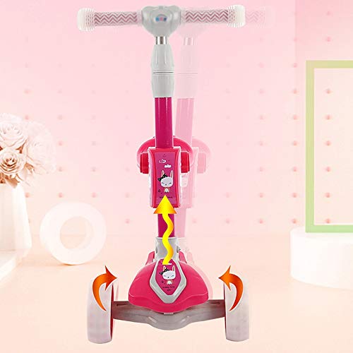 YWSZJ Cochecito de bebé Plegable 3 en 1 para niños, Triciclo Plegable para niños, Bicicleta de Equilibrio para niños pequeños, Bicicleta de Tres Ruedas para niños