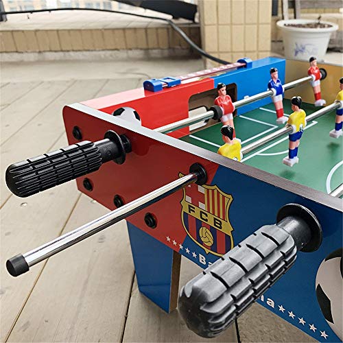 ZDAMN Futbolín Futbolín Mesa de Juego de fútbol for Adultos y niños Mini portátil de Mano de recreo de fútbol Mesa de futbolín Competencia Juegos de Mesa Juguete de Fútbol