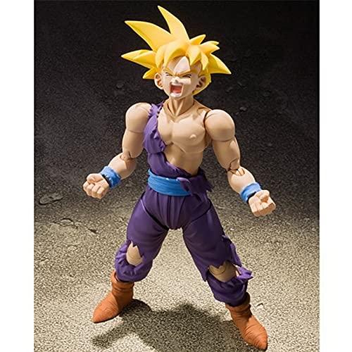 ZEwe SH Figuarts Super Saiyan God Sun Gohan Dragon Ball Super Movible Figura Decoración de Escritorio Muñeca Mejor Regalos para Adultos