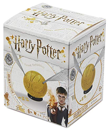 4D Cityscape 4DSNITCH3 - Harry Potter Golden Snitch, Rompecabezas 3D, Varios , color/modelo surtido