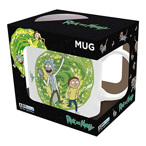 ABYstyle - RICK AND MORTY - Taza - 320 ml - Portal