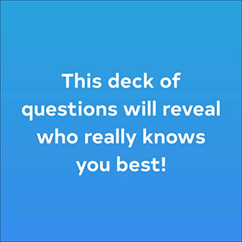 After Dinner Amusements: How Well Do You Know Me?: 50 Questions for Family and Friends