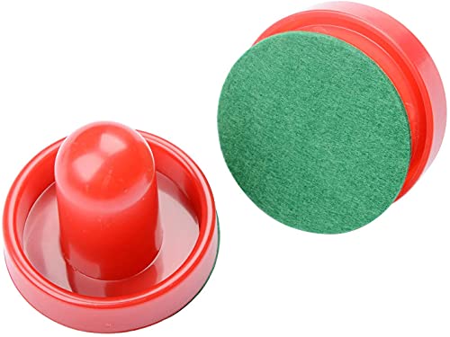 Air Hockey Pushers Pucks set，Hielo Hockey Pushers Pucks Set Aire Empujadores de reemplazo para Juegos de Mesa de Sala de Juegos Juegos Air Hockey