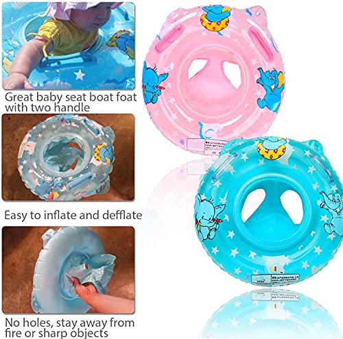 Anillo de Natación Bebé,Flotador Inflable para Bebé,Flotador para Bebe Piscina,Inflable Flotador para Niños,Flotador Anillo de Natación,Flotador Hinchable Ajustable. (3)